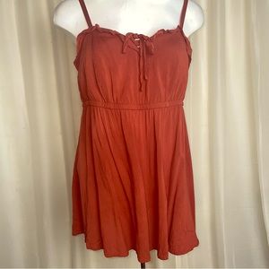 Torrid spaghetti strap empire waist summer top